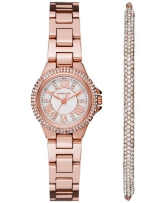 women's petite camille stainless steel bracelet watch 26mm gift set