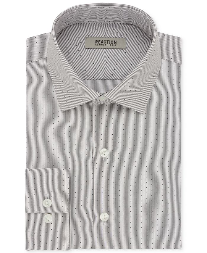 Kenneth cole reaction dress sale shirt slim fit wrinkle free