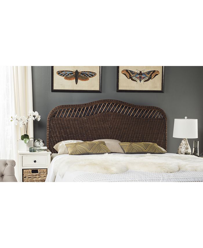 Safavieh Kallee Queen Rattan Headboard Macy's