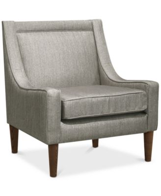 BLUSH & BRASS - Devin Accent Chair, Quick Ship