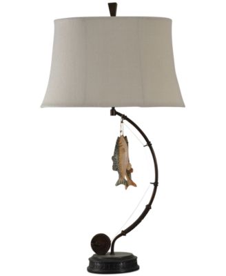 StyleCraft Home Collection - Gone Fishing Table Lamp