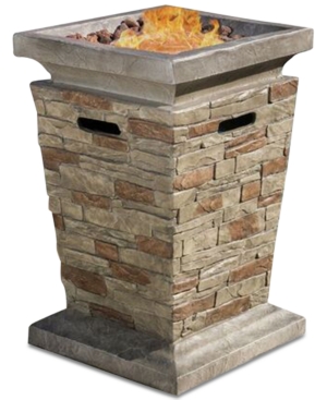 NOBLE HOUSE HARRA STONE GAS FIRE PIT