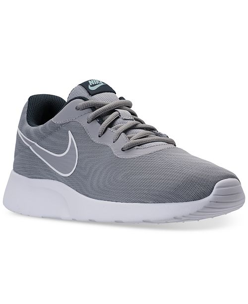 Nike Men S Tanjun Premium Casual Sneakers From Finish Line