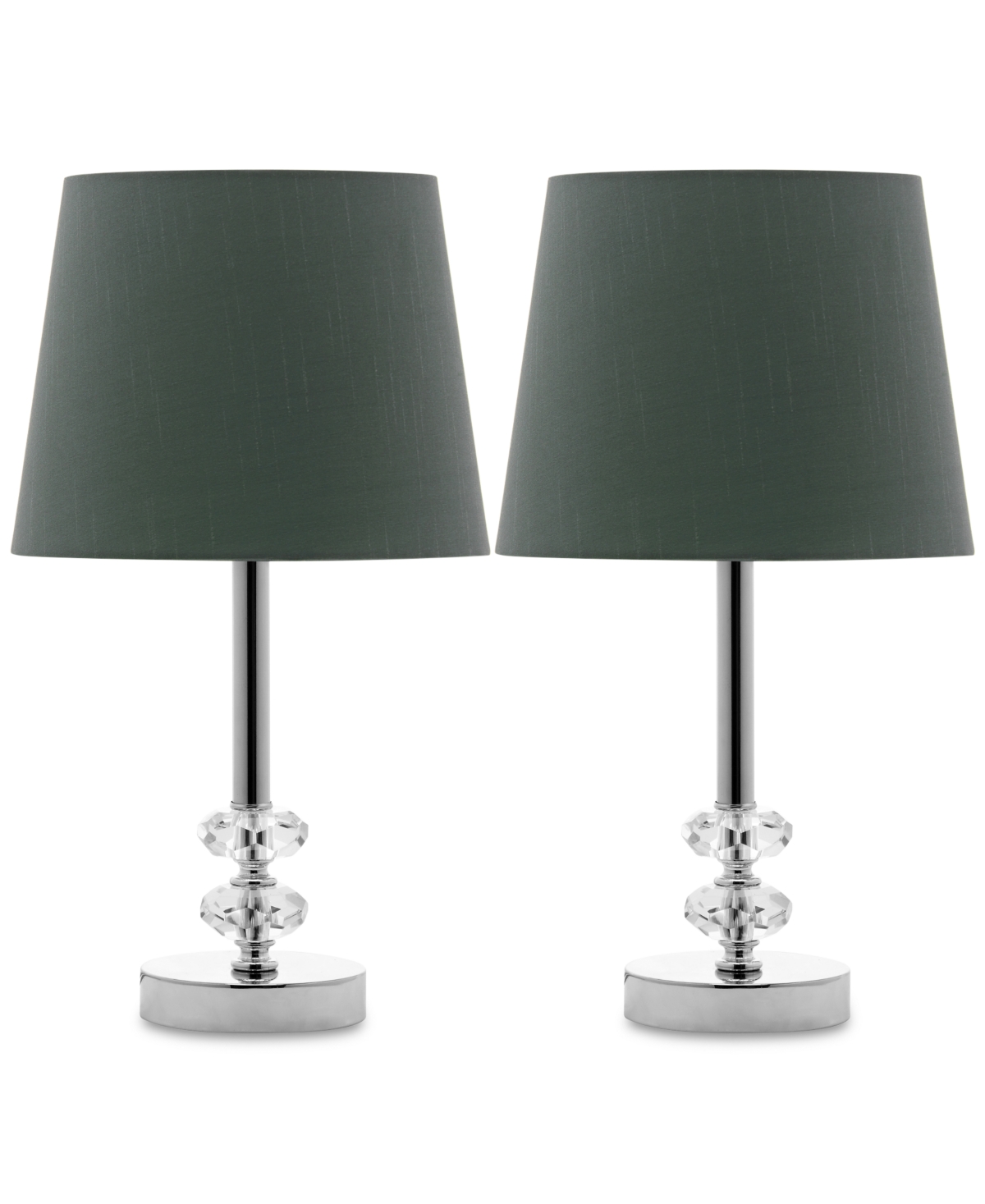 Safavieh Set Of 2 Ashford Table Lamps In Green