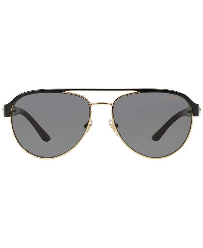 Versace Polarized Sunglasses, VE2165 - Macy's