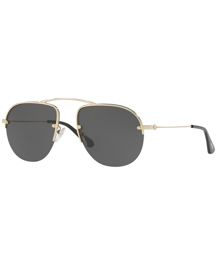 PRADA Sunglasses, PR 58OS & Reviews - Men's Sunglasses by Sunglass Hut ...
