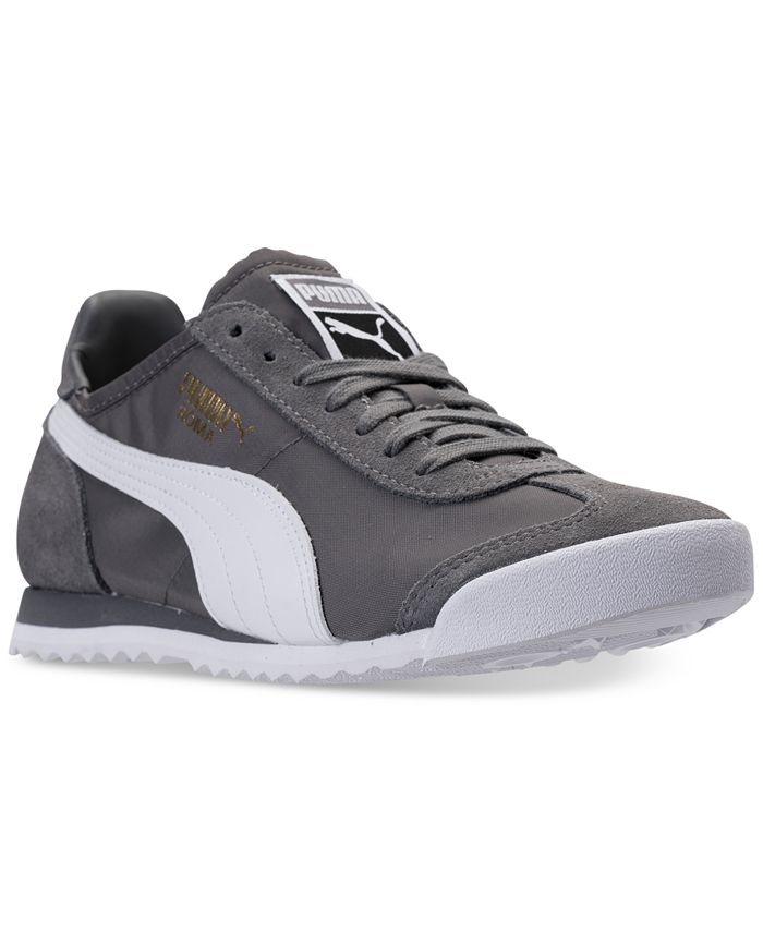 Puma Men's Roma OG Nylon Casual Sneakers from Finish Line & Reviews ...