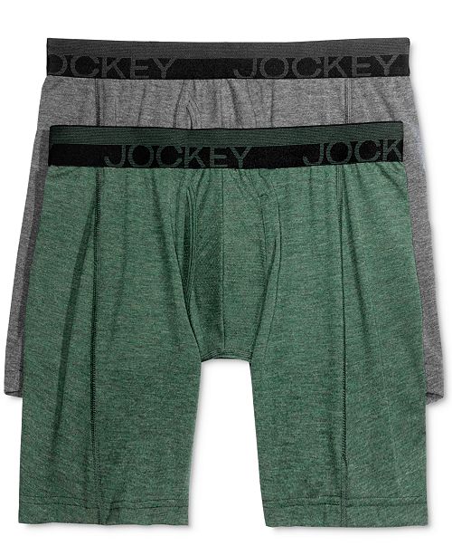 Jockey Men's Sport Outdoor 2 Pack Midway Briefs & Reviews Underwear