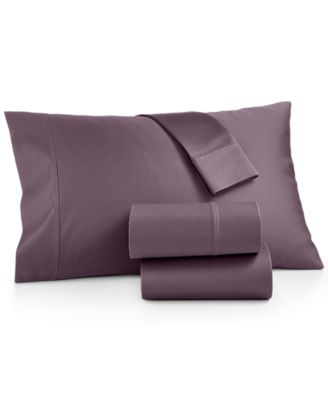 AQ Textiles - Bergen Egyptian Cotton Sateen 1000-Thread Count 4-Pc. Queen Sheet Set