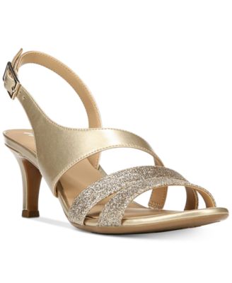 Gold Bridal Shoes and Evening Shoes 
