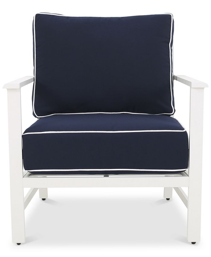 Furniture Norwell Outdoor Lounge Chairs Set of 2, Quick Ship Macy's