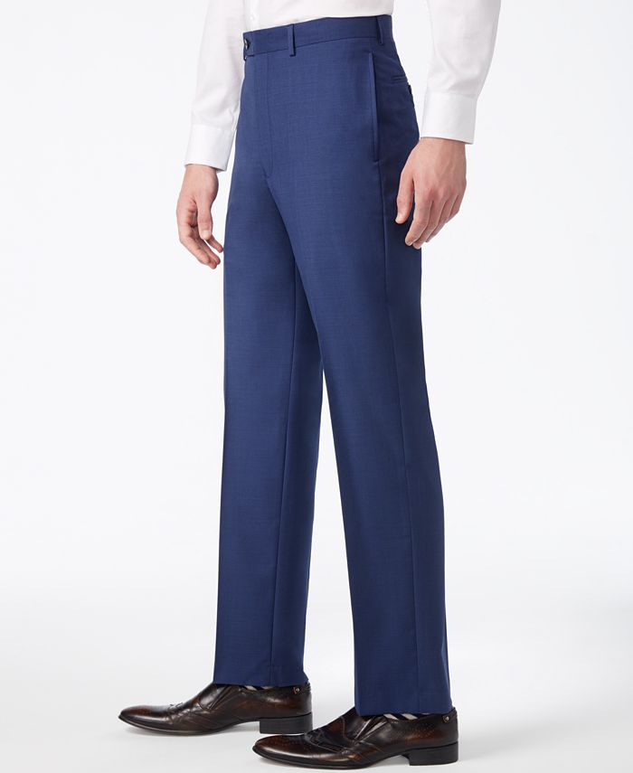 Calvin Klein Men's Infinite Stretch Solid Slim-Fit Pants & Reviews ...
