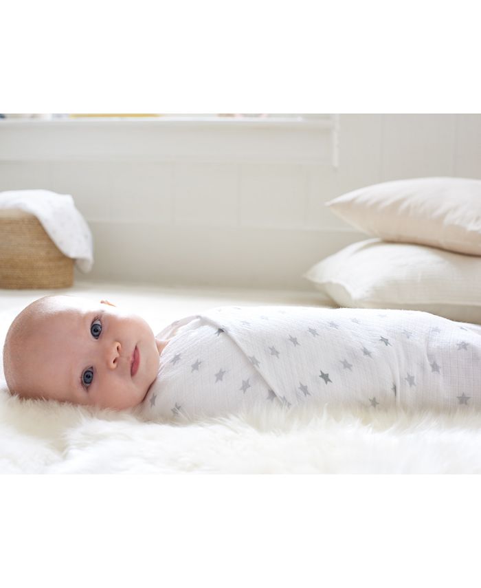 aden by aden + anais Baby Boys & Girls 4Pack Dove Swaddle Blankets
