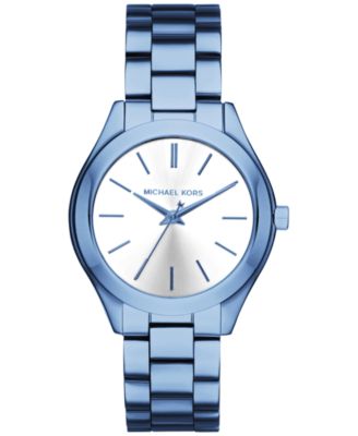 michael kors watch women blue