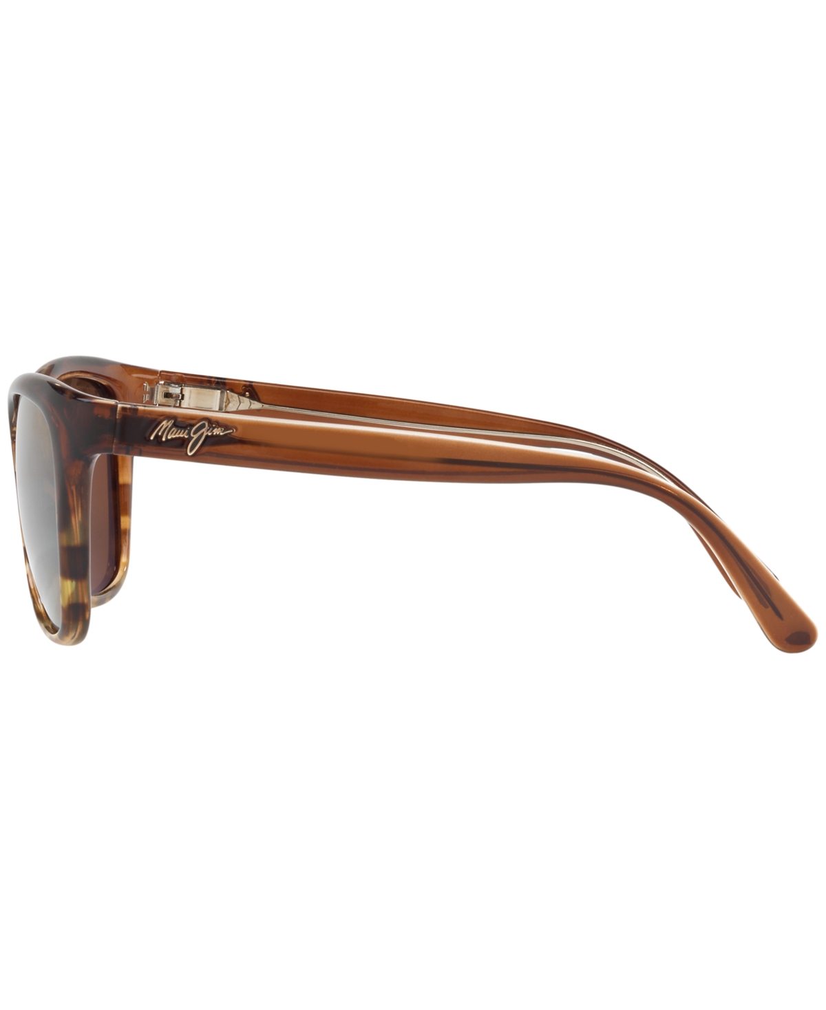 Maui Jim Polarized Starfish Sunglasses, 744 56 In Tortoise,bronze Gradient Polar