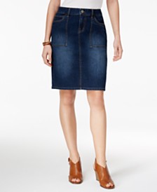 Denim Skirts For Women: Shop Denim Skirts For Women - Macy's