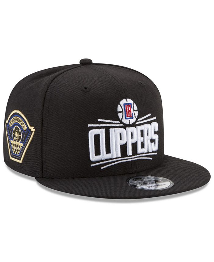 New Era Los Angeles Clippers All Metallic Hoops 9FIFTY Snapback Cap ...