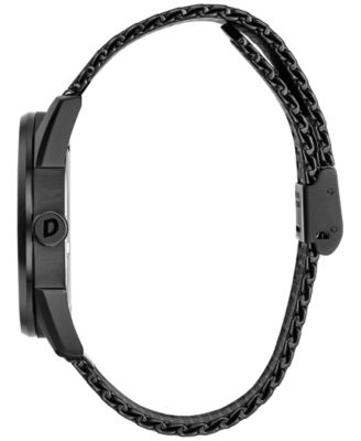 Men's Drive From Citizen Eco-Drive Black Mesh Stainless Steel Bracelet Watch 42mm