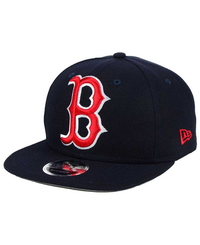 New Era Boston Red Sox Logo Grand 9FIFTY Snapback Cap - Macy's