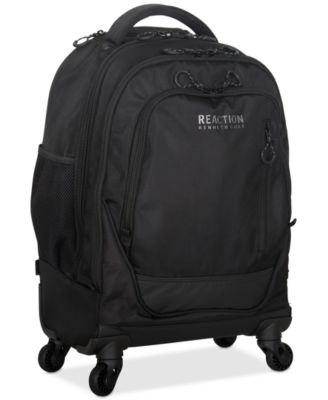 Dual Compartment 4-Wheel 17" Laptop Backpack