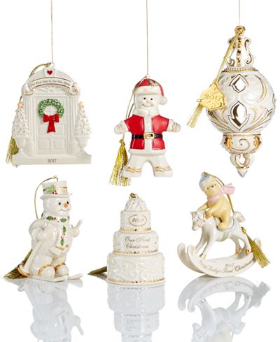 Lenox Christmas  Annual 2019 Ornament Collection Holiday  