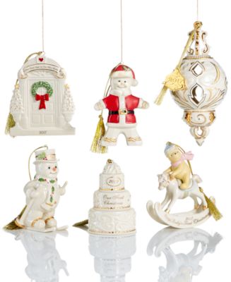 Lenox Christmas Annual 2017 Ornament Collection - Holiday Lane - For The Home - Macy&#39;s
