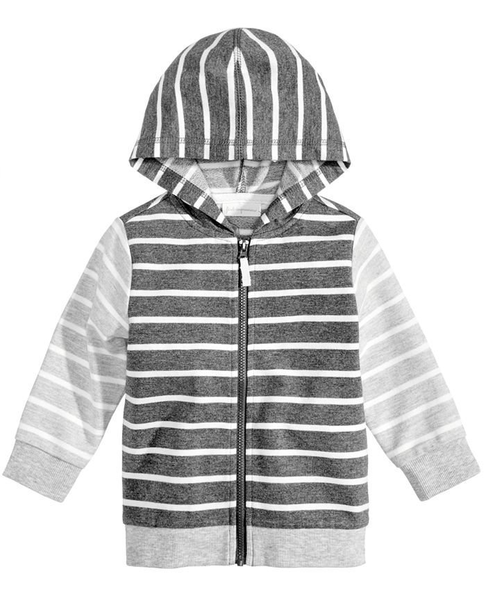 First Impressions Striped Hoodie, Baby Boys, Created for Macy's Macy's