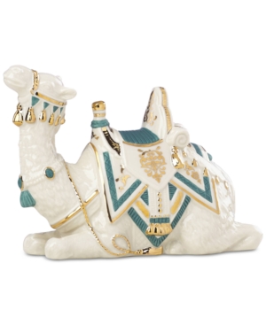 Lenox First Blessing Nativity Teal Camel Figurine In Multi