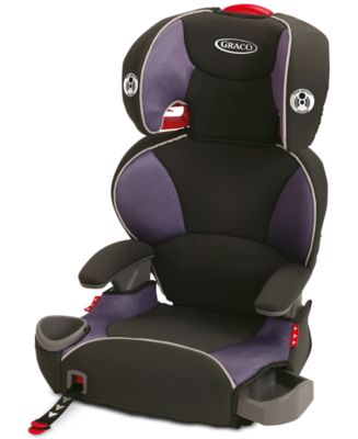 Leather booster 2024 car seat