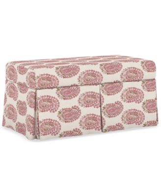 Skyline - Marin Fabric Skirted Storage Bench