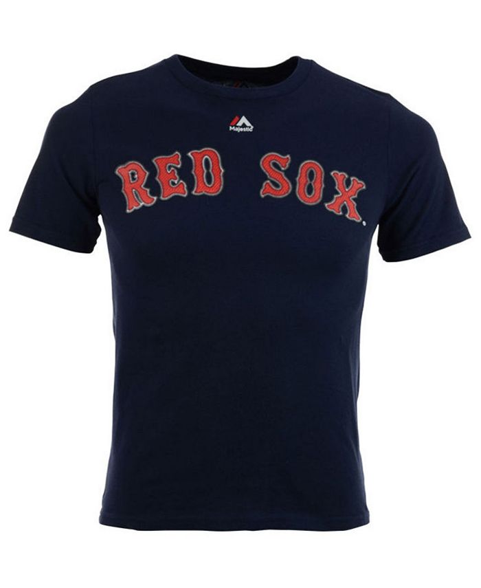 David Ortiz Boston Red Sox Majestic Women's Name & Number T-Shirt - Red