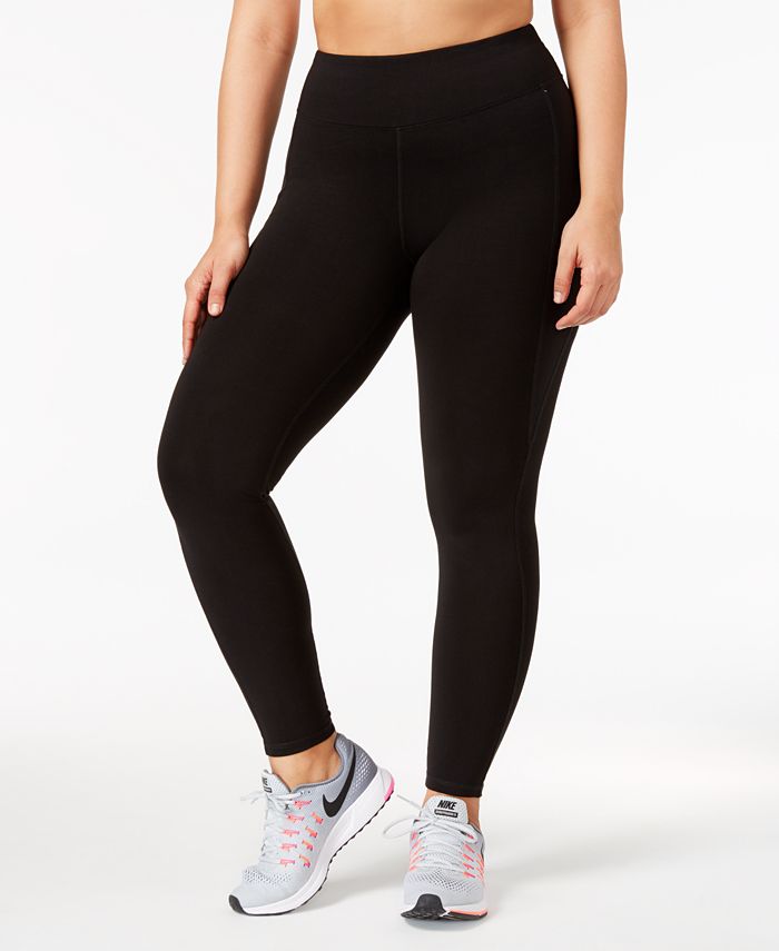 ID Ideology Plus Size Stretch Full-length Leggings, Created for Macy's -  Macy's