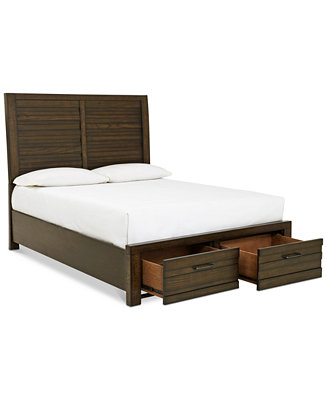 Furniture Emory Storage Queen Platform Bed, Created for Macy&#39;s - Furniture - Macy&#39;s