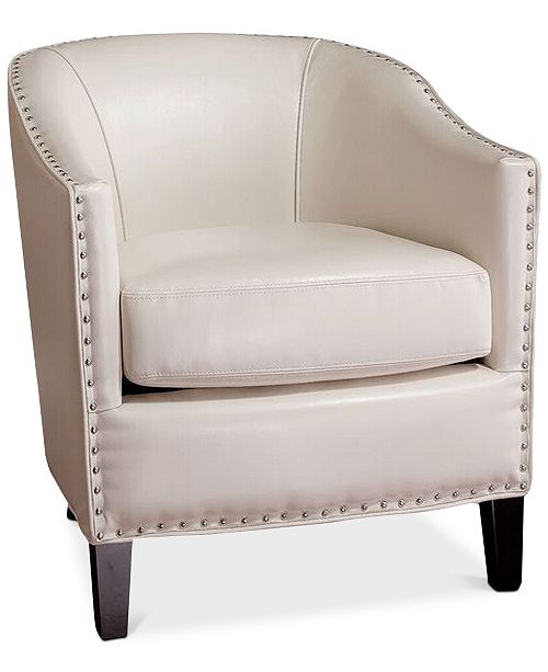 Noble House Wendel Club Chair & Reviews Furniture Macy's