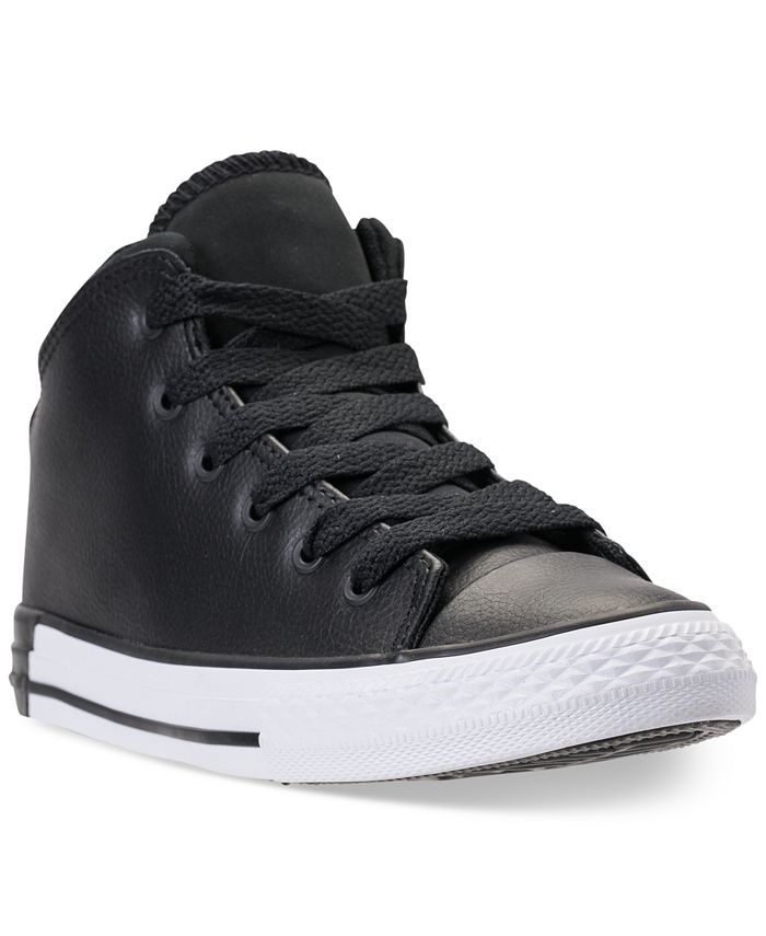 Converse Little Boys' Chuck Taylor All Star Official Mid Casual ...