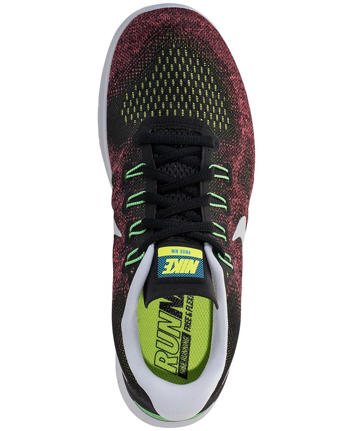 nike men's free run 2018 running sneakers from finish line
