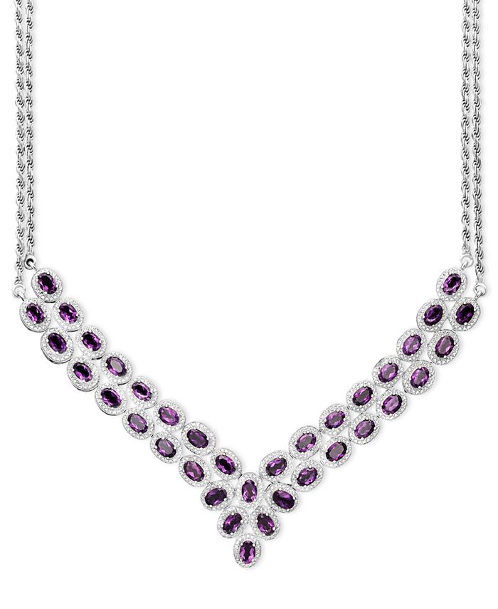 Amethyst online necklace macys