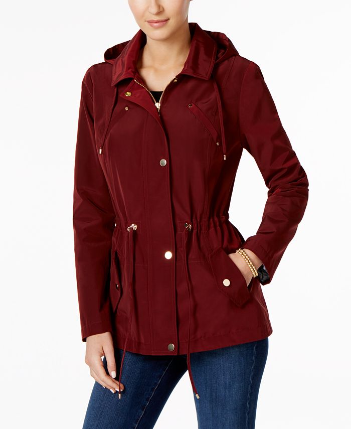 Charter Club Petite Anorak Rain Jacket, Created for Macy's Macy's