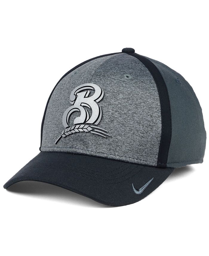 Nike Milwaukee Brewers Reflective Swooshflex Cap - Macy's