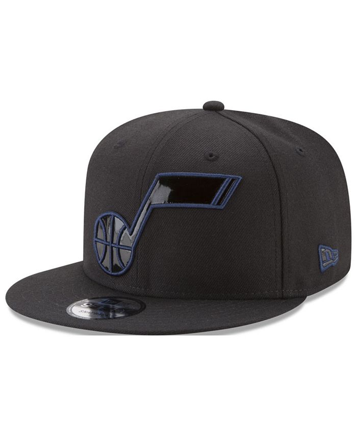Casquette Snapback 9FIFTY à logo New Era pour homme avec logo Utah Jazz noir