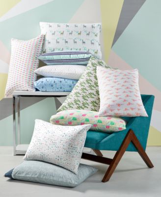 Martha Stewart Collection  CLOSEOUT! Novelty Print Sheet Sets, 200 Thread Count 100% Cotton Percale, Created for Macy's