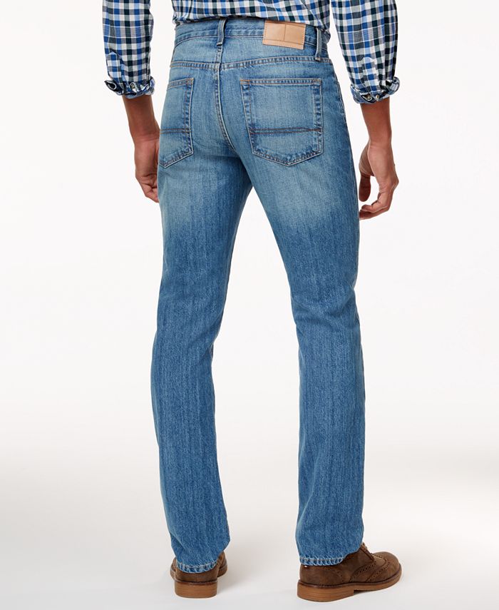 Tommy Hilfiger Men's Straight-Fit Jeans, Created for Macy's & Reviews ...