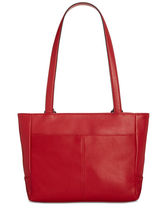 Giani Bernini Leather Ring Small Tote, Created for Macy's - Macy's