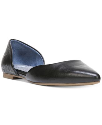 dr scholls pointed flats