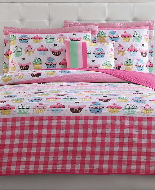 My World Cupcakes Reversible 3 Pc Twin Quilt Set Reviews Kids