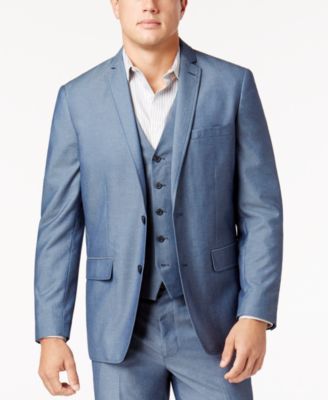 men's chambray suit