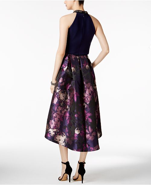 SL Fashions Embellished HighLow Dress Dresses Women Macy's