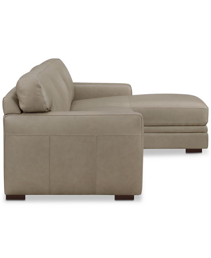 Furniture CLOSEOUT! Avenell 2Pc. Leather Sectional with Chaise