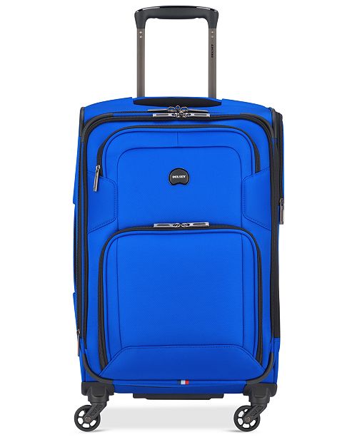 Delsey CLOSEOUT! Opti-Max 21&quot; Expandable 4-Wheel Carry-On Spinner Suitcase, Created for Macy&#39;s ...