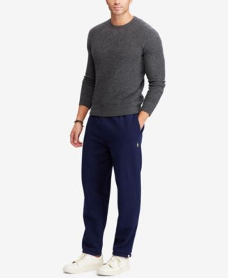 Men's Big & Tall Cotton-Blend-Fleece Pants